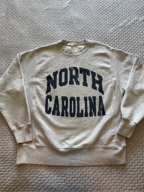 VTG Champion Reverse Weave University of North Carolina College Crewneck Size M